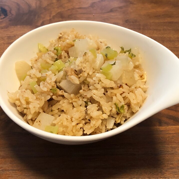 茅乃舎のだし丸ごと！大根と油揚げの炊き込みご飯